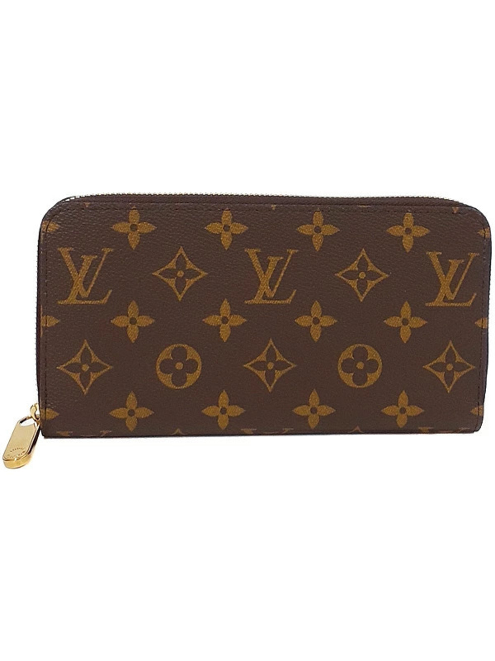 Louis Vuitton Monogram Zippy Wallet Round Zipper Long